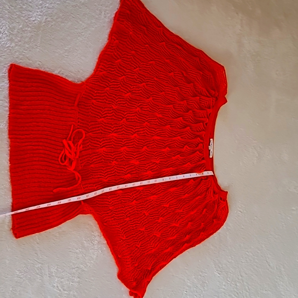 Coral knit top S/M